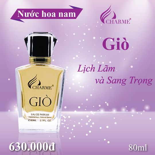 Nước hoa Charme Giò